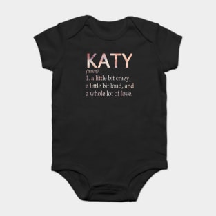 Katy Girl Name Definition Baby Bodysuit